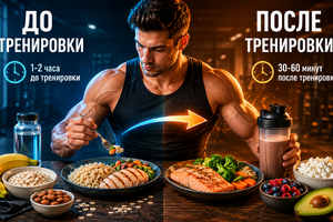 Питание до и после тренировки